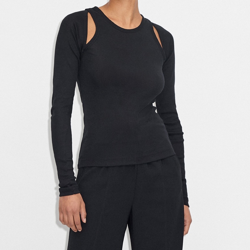 Cut out long sleeve